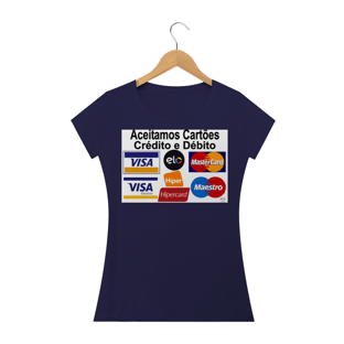 Nome do produtoCamisa feminina aceitamos cartões de crédito