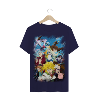Nome do produto Camisa Nanatsu no Taizai PROMOÇÃO DE INAUGURAÇÃO DE 59,90 POR APENAS 45,69