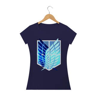 Nome do produto Camisa feminina Attack on Titan - PROMOÇÃO DE INAUGURAÇÃO DE 59,90 POR APENAS 45,69