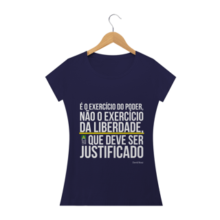 Nome do produto Camiseta Frase David Boaz Feminina