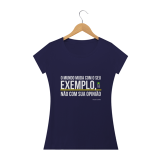 Nome do produto Camiseta Frase Paulo Coelho Feminina