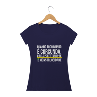 Nome do produto Camiseta Frase Honoré de Balzac Feminina