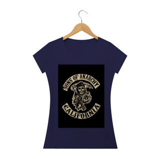 Nome do produto Camisa Baby Long Feminina - SONS OF ANARCHY - PROMOÇÃO DE INAUGURAÇÃO DE 59,90 POR APENAS 45,69
