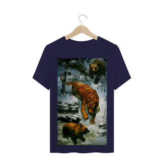 Nome do produto TIGRE SIBERIANO VS URSO PARDO DE AMUR - DESENHO