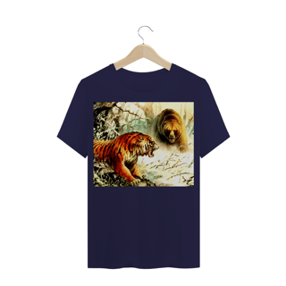 Nome do produto TIGRE SIBERIANO VS URSO PARDO - DESENHO