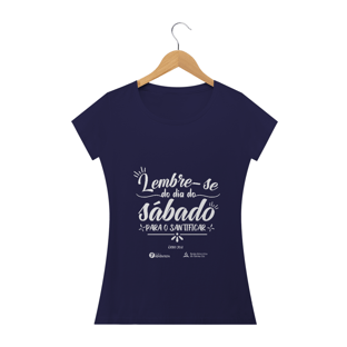 Nome do produtoLembre-se estampa branca baby look feminina 