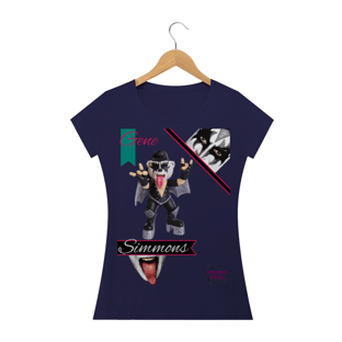 Nome do produtoGene Simmons! Camisa Feminina Baby Long Quality