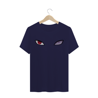 Nome do produto Camiseta Quality Estampada com Olhos Sharingan e Rinnegan - Naruto Shippuden