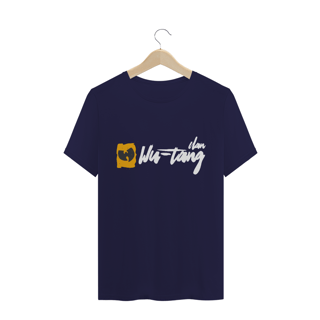 Nome do produtoCamiseta de Malha Quality Wu Tang Clan Assinatura Grafite Amarelo-Preto