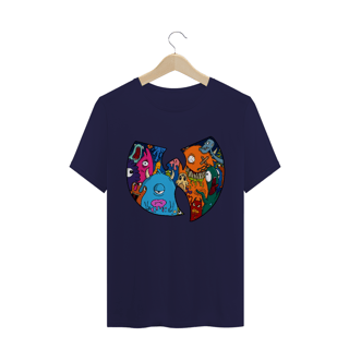 Nome do produtoT-Shirt Camiseta de Malha Quality WUTANG Logo Monster