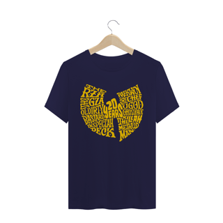 Nome do produtoCamiseta de Malha Quality Wu Tang Clan  20 Years Yellow