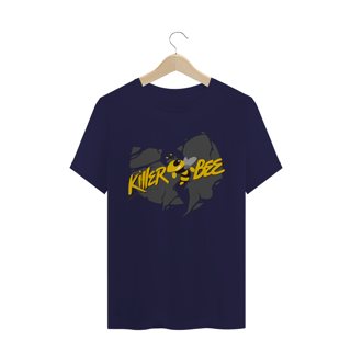 Nome do produtoCamiseta de Malha Quality Wu Tang Clan  Killer Bee Logo Destroyed