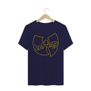 Nome do produtoCamiseta de Malha Quality Wu Tang Clan Logo linha Traço
