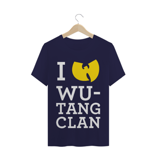 Nome do produtoCamiseta de Malha Quality Wu Tang Clan I Love WU Branco