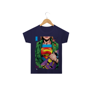 Nome do produtoSuperGirl ! Camisa Infantil Menina