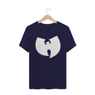 Nome do produtoCamiseta de Malha Wu Tang Clan Hip Hop PLUS SIZE Logo Tradicional Branco