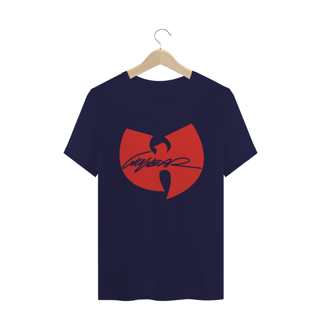 Nome do produtoCamiseta de Malha Wu Tang Clan Hip Hop PLUS SIZE Logo WuWear Vermelho
