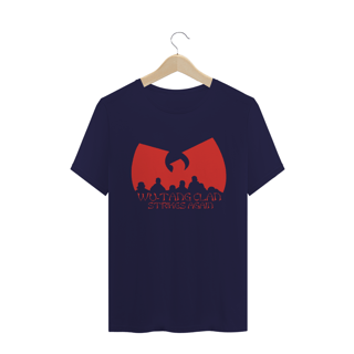 Nome do produtoCamiseta de Malha Wu Tang Clan Hip Hop PLUS SIZE Strike Again Vermelho