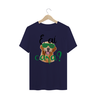 Nome do produtoCamiseta Golden Retriever - E aí cara?