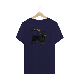 Nome do produtoCamiseta Daschund - Engenharia Alemã