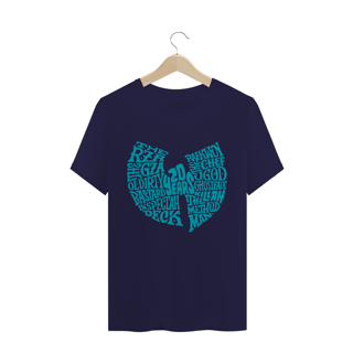 Nome do produtoCamiseta de Malha Quality Wu Tang Clan 20 Years Azul