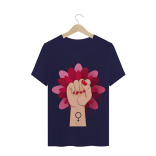 Nome do produtoT-Shirt Feminismo Flor