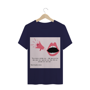 Nome do produtoT-Shirt Voz Malala