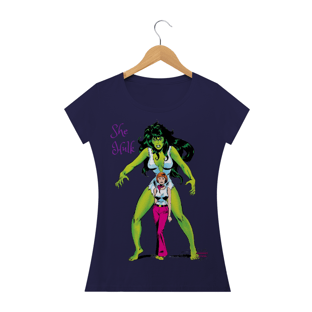 Nome do produtoShe-Hulk Transforme! Camisa Feminina baby long quality