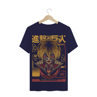Nome do produtoCamiseta Attack On titan Female titan
