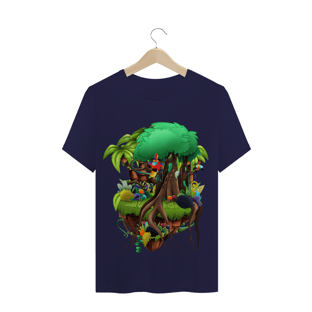 Nome do produtoCamiseta Masculina - Ilha Flutuante