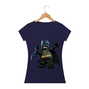 Nome do produtoCamiseta Baby Long Feminina - Lego Batman