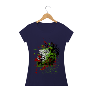 Nome do produtoCamiseta Baby Long Feminina - Do It Tigre