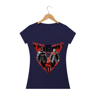 Nome do produtoCamiseta Baby Long Feminina - Batman vs Superman