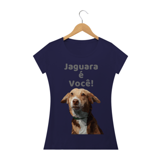 Nome do produto Camiseta Baby Long Quality Estampa Cachorro Jaguara é Você
