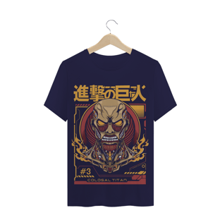 Nome do produtoCamisete Shingeki no Kyojin  Titan colossal 