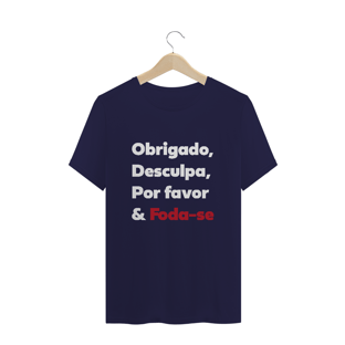 Nome do produtocamiseta unissex - obrigado, desculpa, por favor...
