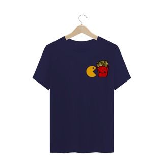 Nome do produto Camiseta Quality Estampa PAC-MAN com Fritas