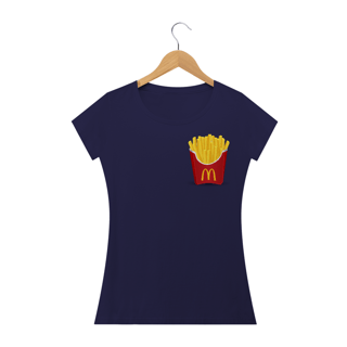 Nome do produto Camiseta Baby Long Quality Batata Frita Do Mc Donalds Tumblr Lanchonete