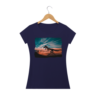 Nome do produto Camiseta Baby Long Quality Estampa Passeando com Dinossauro