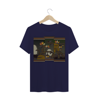 Nome do produto Camiseta Quality Masculina Estampa Quadro Artístico