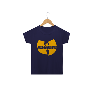 Nome do produtoCamiseta Infantil Wu Tang Clan Logo Tradicional Amarelo