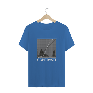 Nome do produto Camiseta estonada CONTRASTE