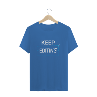 Nome do produto Camiseta estonada KEEP EDITING