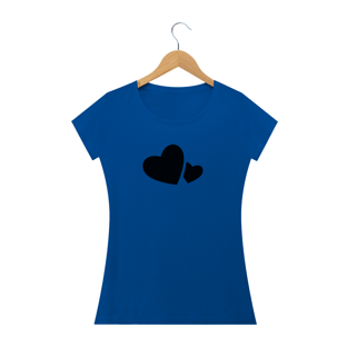 Nome do produtoCamisa Feminina Corações +Cores