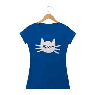 Nome do produtoCamisa Feminina Preta Gato +Cores