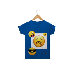 Nome do produtoCamiseta emoji infantil