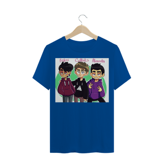 Nome do produto Camiseta Felps, Cellbit e Alan ( Modelo 2 )