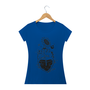 Nome do produtoCamisa coração e girassol