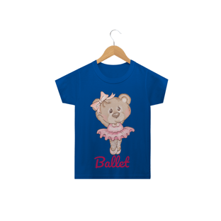 Nome do produtoCamiseta Infantil Ursinha Bailarina