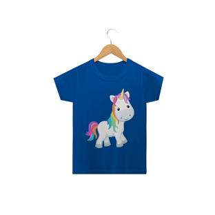 Nome do produtoCamiseta Infantil Magia Unicórnio cute